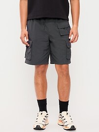 Image number 1 showing, Baggy Cargo Shorts -- 8-inch inseam