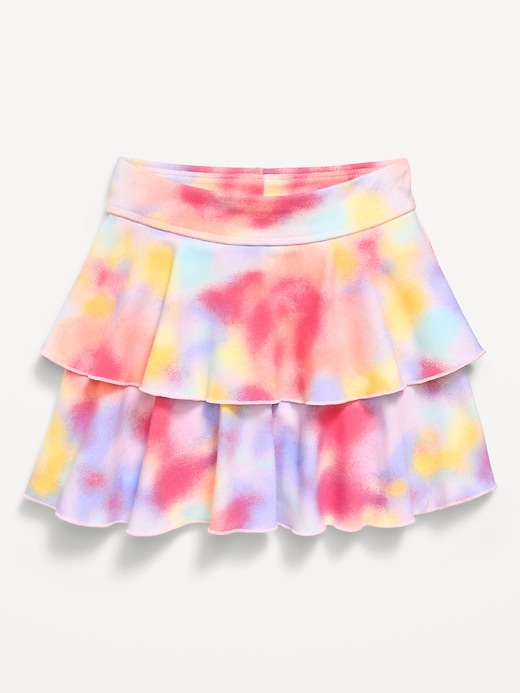Image number 1 showing, Tiered Active Skort for Girls