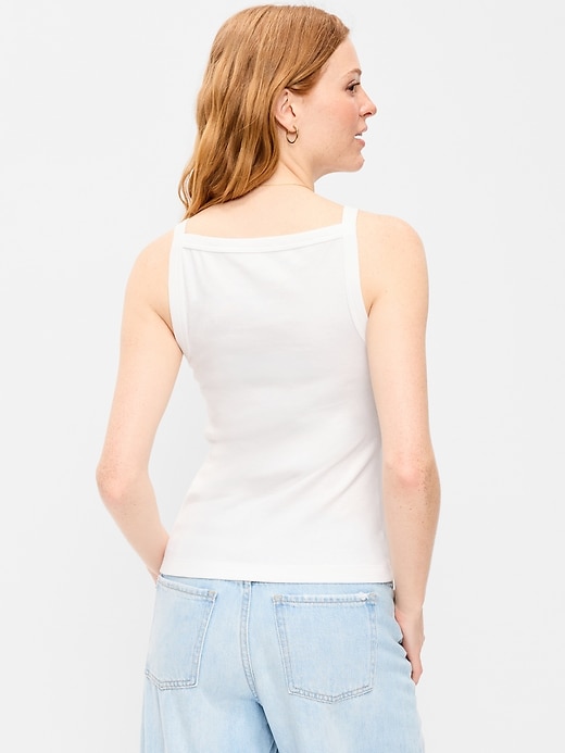 L'image numéro 2 présente Camisole tablier ajustée