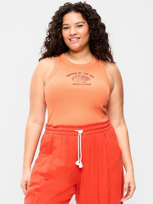 Image number 7 showing, Snug Crop Tank Top