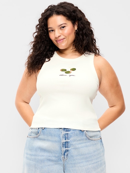 Image number 8 showing, Snug Crop Tank Top