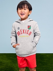 Image number 1 showing, FIFA World Cup 26™ Mexico Oversized Pullover Hoodie for Toddler Boys
