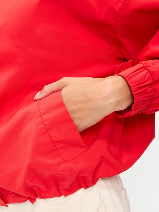 Image number 6 showing, Full-Zip Poplin Jacket