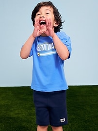 Image number 1 showing, FIFA World Cup 26™ Argentina Oversized Unisex Graphic T-Shirt for Toddler