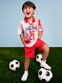 Image number 1 showing, FIFA World Cup 26™ England Unisex Lifestyle Collared Jersey T-Shirt for Toddler