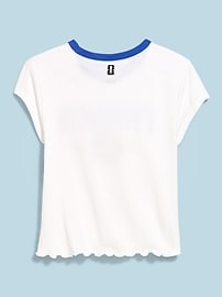 Image number 2 showing, FIFA World Cup 26™ France Smocked Graphic T-Shirt for Women