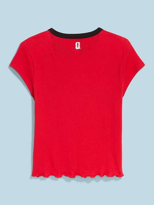 Image number 2 showing, FIFA World Cup 26™ Morocco Smocked Graphic T-Shirt for Women