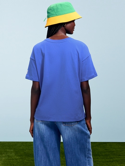 Image number 2 showing, FIFA World Cup 26™ Brazil Vintage Crew-Neck T-Shirt for Women