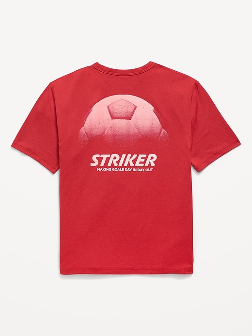 L'image numéro 3 présente T-shirt à imprimé Performance NuageSport pour garçon