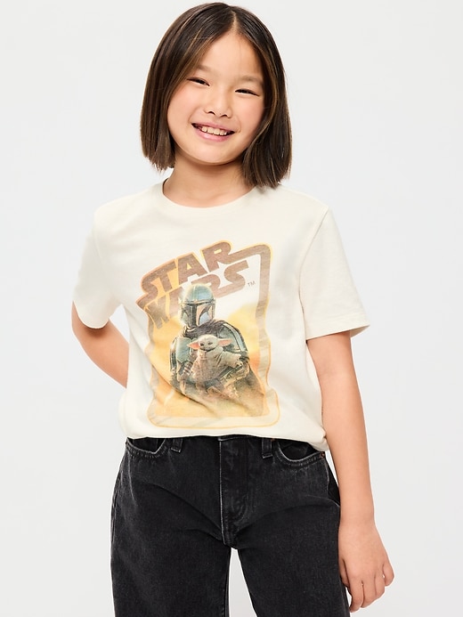 Image number 1 showing, Star Wars™ Gender-Neutral Graphic T-Shirt for Kids