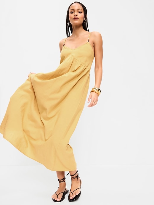 Image number 1 showing, Sleeveless Boho Maxi Dress