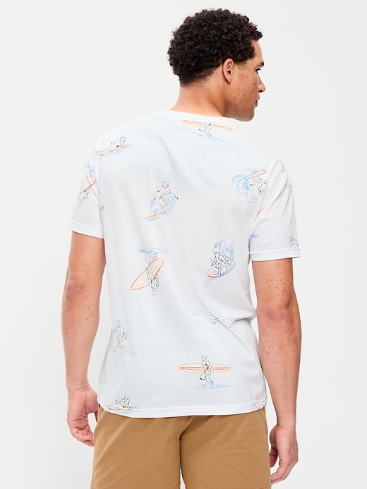 L'image numéro 2 présente T-shirt ras du cou