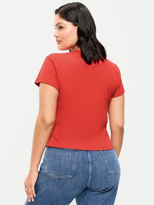 Image number 8 showing, Snug Crop T-Shirt