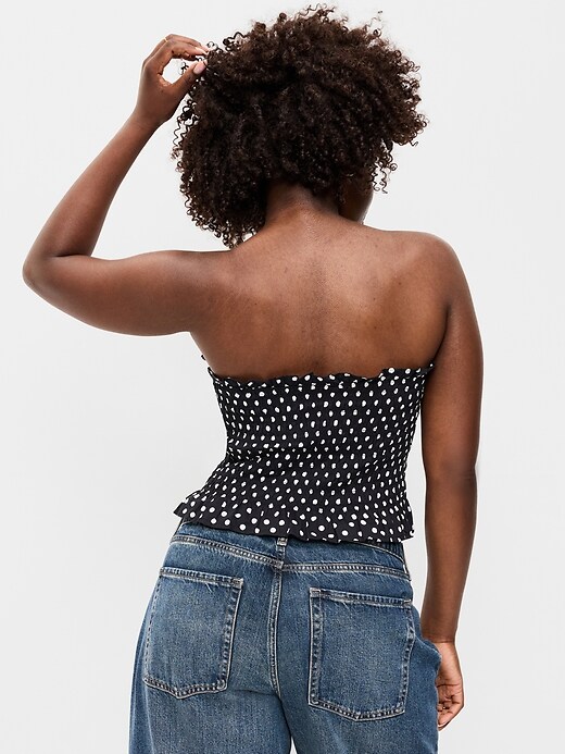 Image number 6 showing, Smocked Bodice Tube Top
