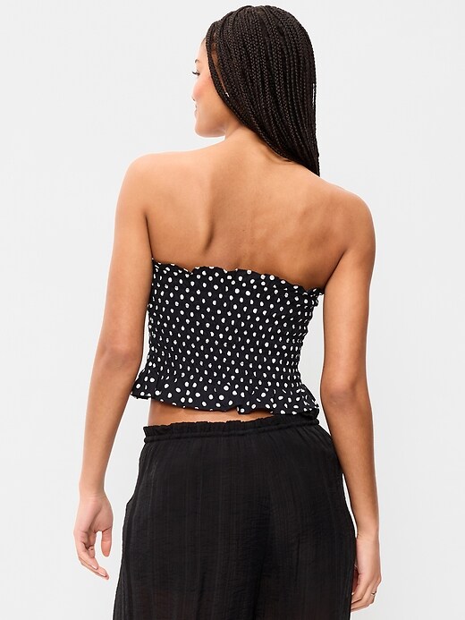 Image number 2 showing, Smocked Bodice Tube Top