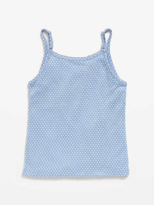 L'image numéro 3 présente Camisole ajustée à motif pour fille