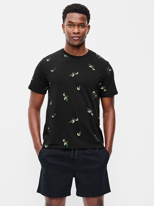 Image number 1 showing, Crew-Neck T-Shirt