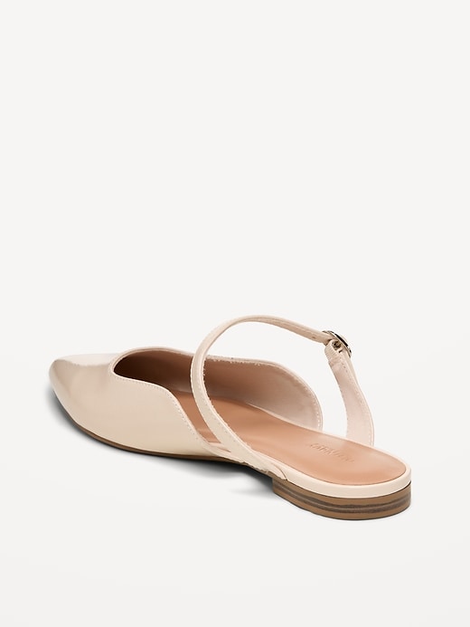 Image number 4 showing, Pointed-Toe Mule Flats for Women