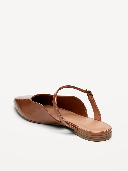 Image number 4 showing, Pointed-Toe Mule Flats for Women