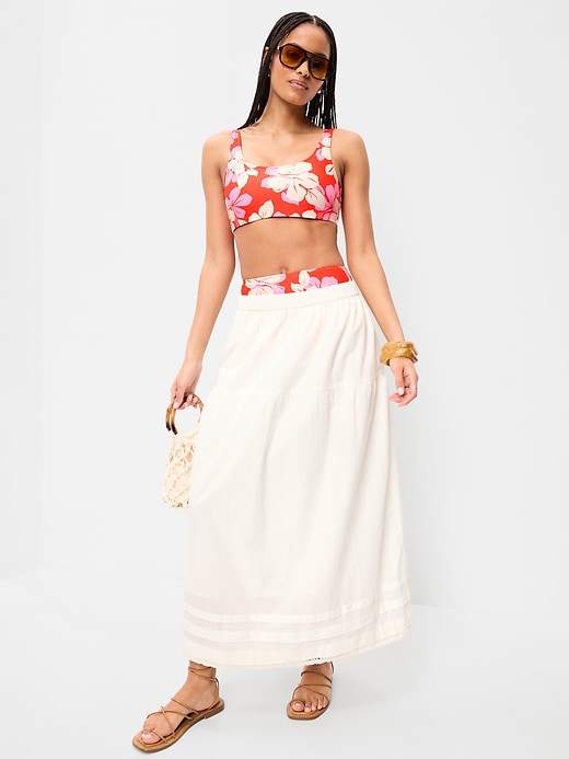 Image number 3 showing, Essential Scoop-Neck Swim Top