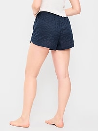 Image number 3 showing, NEED FABRIC CONTENT Classic Poplin Boxer Pajama Shorts