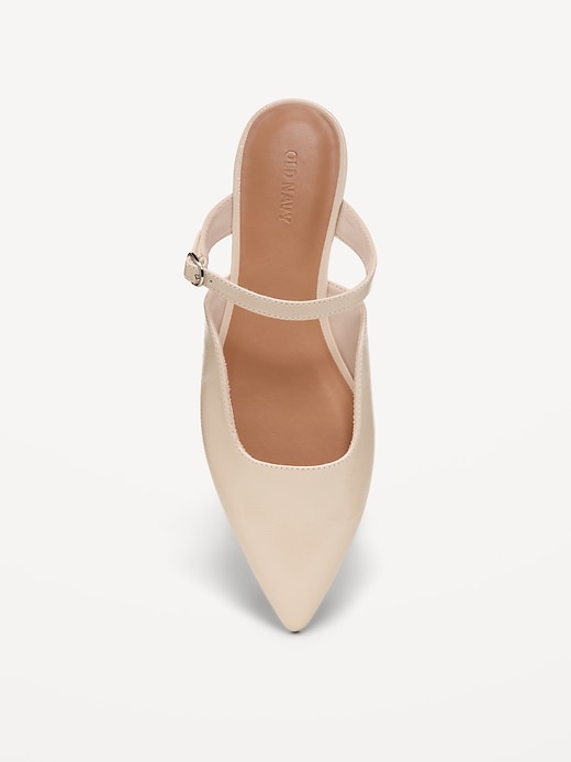 Image number 2 showing, Pointed-Toe Mule Flats for Women