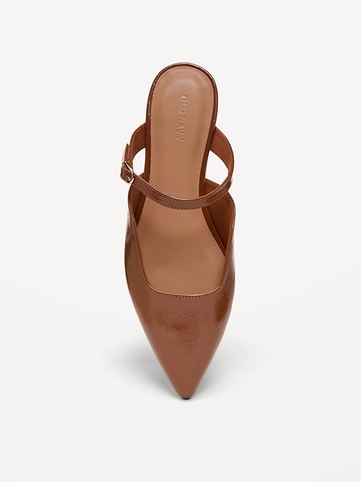 Image number 2 showing, Pointed-Toe Mule Flats for Women