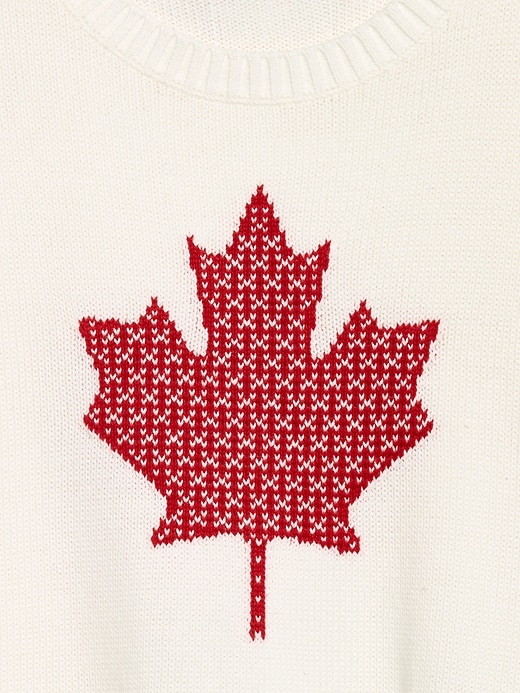 Image number 5 showing, Crew-Neck Graphic Sweater