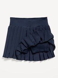 Image number 2 showing, High-Waisted Pleated Performance Skort for Girls