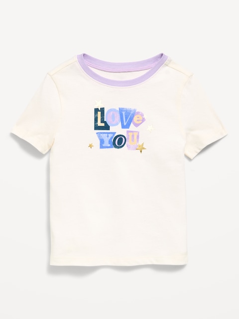 Short-Sleeve Graphic T-Shirt for Toddler Girls