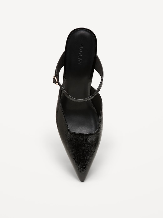 Image number 2 showing, Buckle-Strap Mule Heels for Women