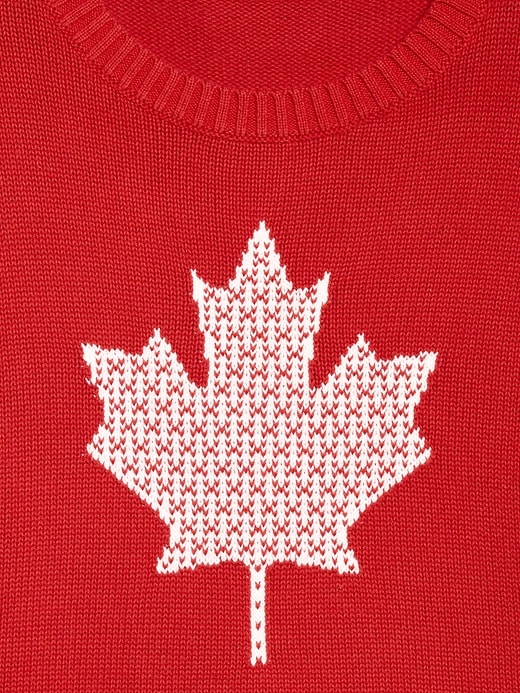 Image number 5 showing, Crew-Neck Graphic Sweater