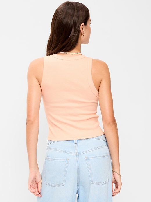 Image number 2 showing, Snug Crop Tank Top