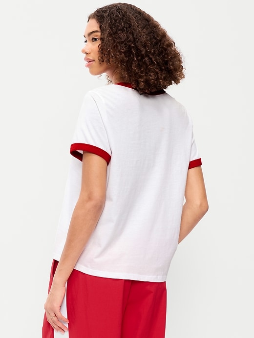 Image number 2 showing, EveryWear Graphic Ringer T-Shirt