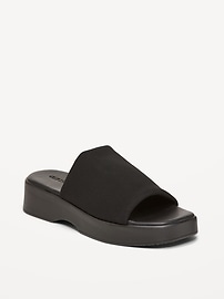Image number 1 showing, Platform Slide Sandals for Girls
