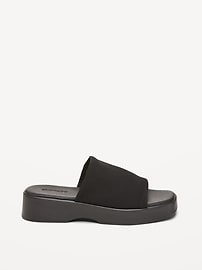 Image number 3 showing, Platform Slide Sandals for Girls