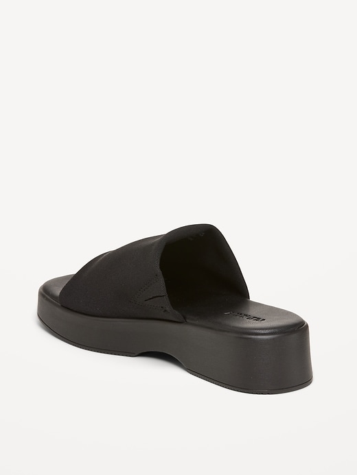 Image number 4 showing, Platform Slide Sandals for Girls