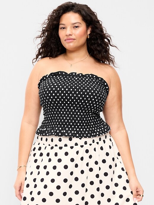 Image number 7 showing, Smocked Bodice Tube Top