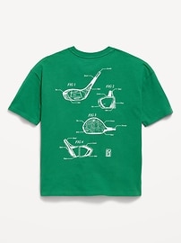Image number 2 showing, PGA TOUR™ Oversized Gender-Neutral Graphic T-Shirt for Kids