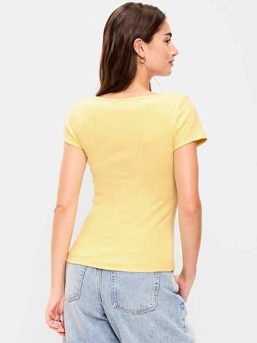 Image number 2 showing, Snug Boatneck T-Shirt