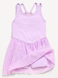 Image number 4 showing, Sleeveless Heart-Back Tutu Dress for Toddler Girls