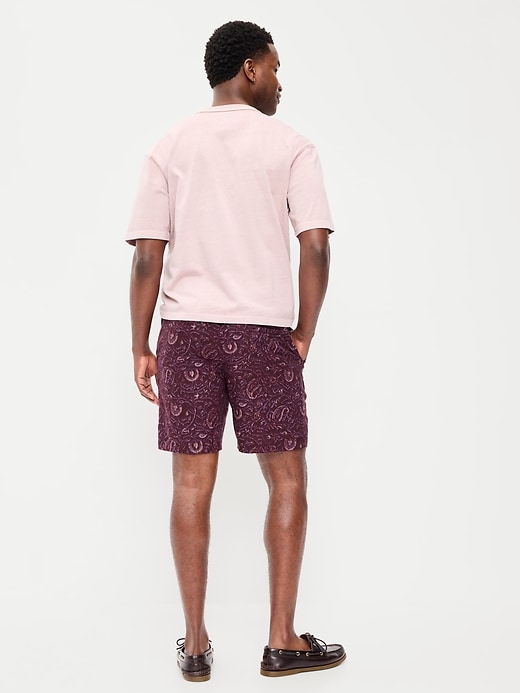 Image number 3 showing, Linen-Blend Jogger Shorts -- 7-inch inseam