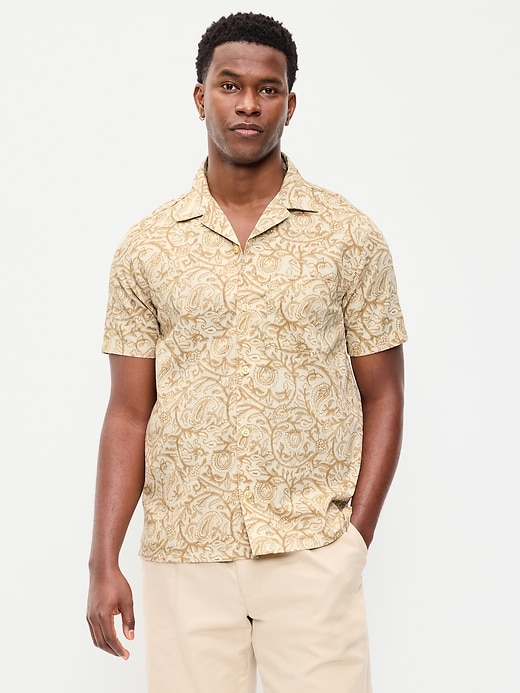 Image number 1 showing, Short-Sleeve Camp Shirt