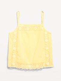 Image number 1 showing, Scalloped-Hem Tank Top