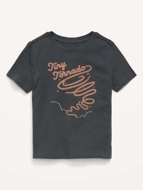 T-SHIRT À IMPRIMÉ À MANCHES COURTES POUR TOUT-PETIT