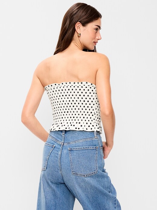 Image number 2 showing, Smocked Bodice Tube Top