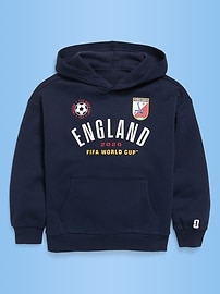 Image number 2 showing, FIFA World Cup 26™ England Oversized Pullover Hoodie for Boys