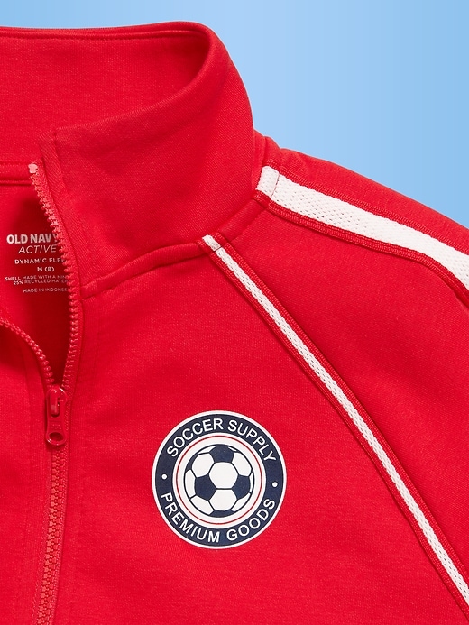 Image number 3 showing, FIFA World Cup 26™ USA Dynamic Fleece Full-Zip Graphic Jacket for Girls