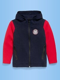 Image number 2 showing, FIFA World Cup 26™ USA Dynamic Fleece Full-Zip Graphic Hoodie for Boys