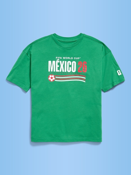Image number 2 showing, FIFA World Cup 26™ Mexico Oversized Graphic T-Shirt for Boys